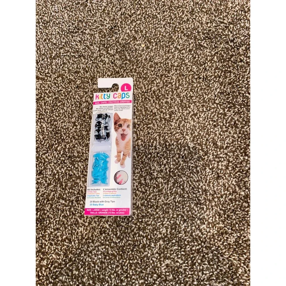 Kitty caps nail caps- size large